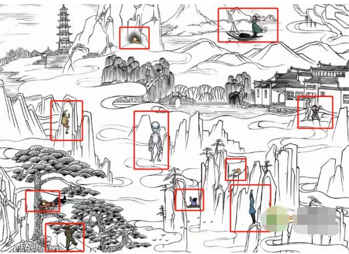 《汉字找茬王》人在哪找出10个人通关攻略 二次世界 第3张