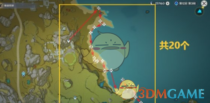 《原神》3.8星螺采集路线全解,助力轻松收集星螺 