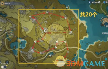 原神3.8清心采集路线全解,助力玩家轻松获取