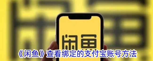 《闲鱼》查看绑定的支付宝账号方法