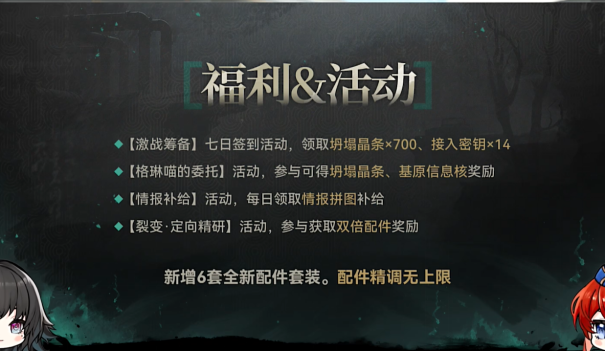 少女前线2：登陆就送精英人形和十连？第十五期北兰岛避难所广播回归