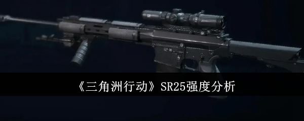 《三角洲行动》SR25强度分析