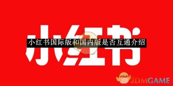 《小红书》国际版和国内版是否互通介绍