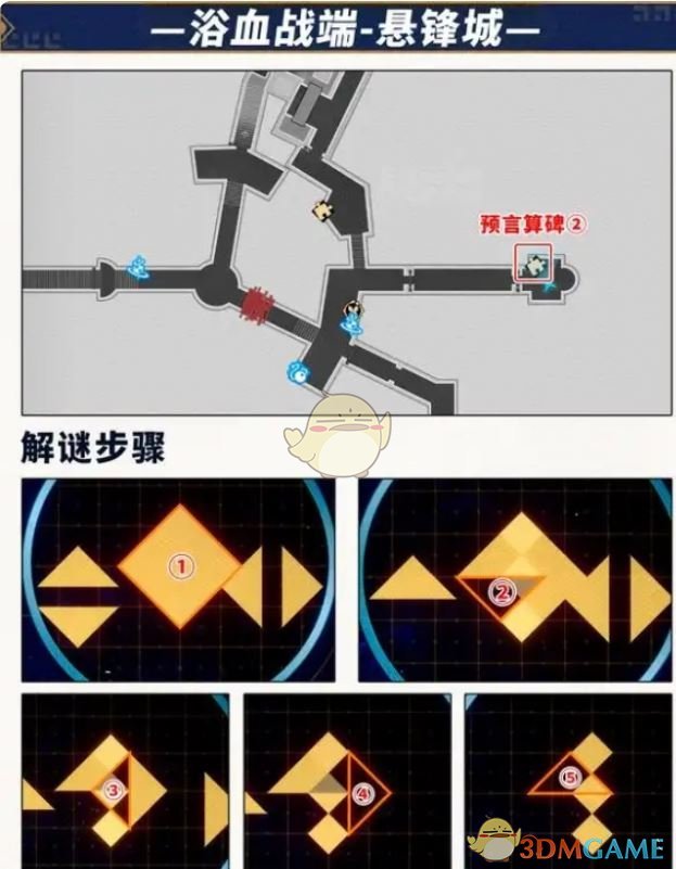 《崩坏：星穹铁道》浴血战端悬锋城预言算碑解谜攻略