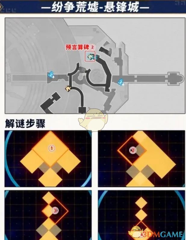 《崩坏：星穹铁道》纷争荒墟悬锋城预言算碑解谜攻略