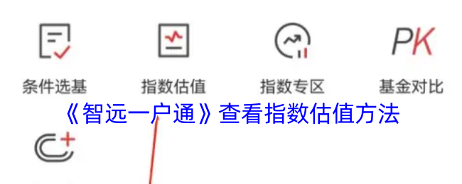 《智远一户通》查看指数估值方法