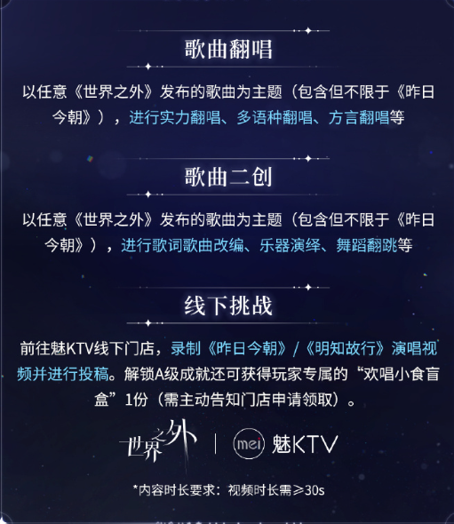 《世界之外》周年庆典驱邪祈福炭花舞圆满完成 年度音乐挑战赛开启