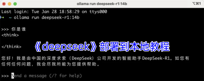 《deepseek》部署到本地教程