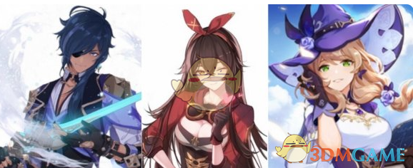 《原神》御三家角色一览