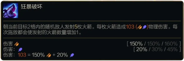 金铲铲之战S14金克丝技能介绍