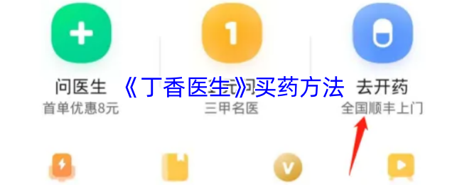 《丁香医生》买药方法