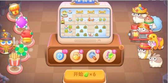 保卫萝卜4胡桃夹子第五十四关怎么过 胡桃夹子第54关通关攻略