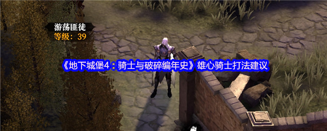 《地下城堡4：骑士与破碎编年史》雄心骑士打法建议