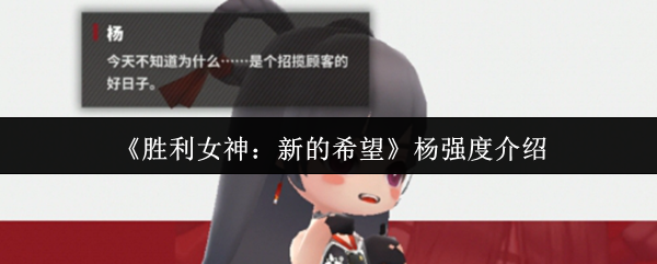 《胜利女神：新的希望》杨强度介绍
