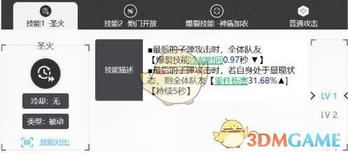 《胜利女神：新的希望》桃乐丝强度介绍