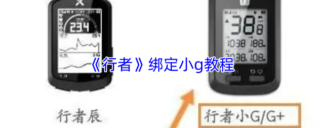 《行者》绑定小g教程