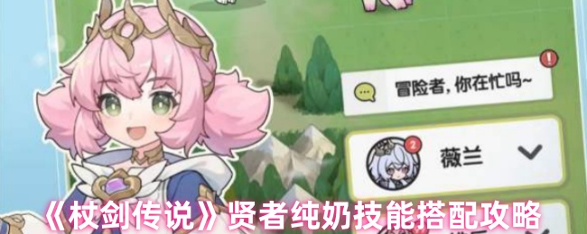 《杖剑传说》贤者纯奶技能搭配攻略