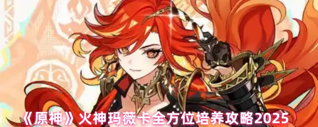 《原神》火神玛薇卡全方位培养攻略2025