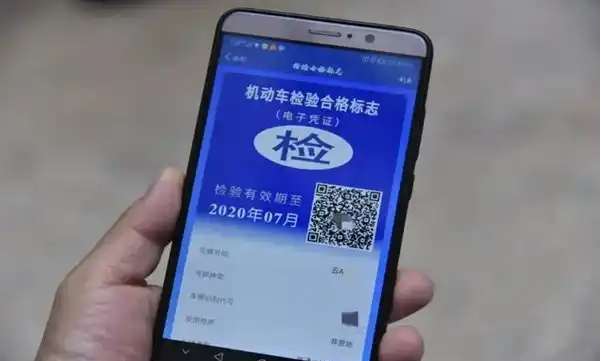 《交管12123》领取免检标志步骤