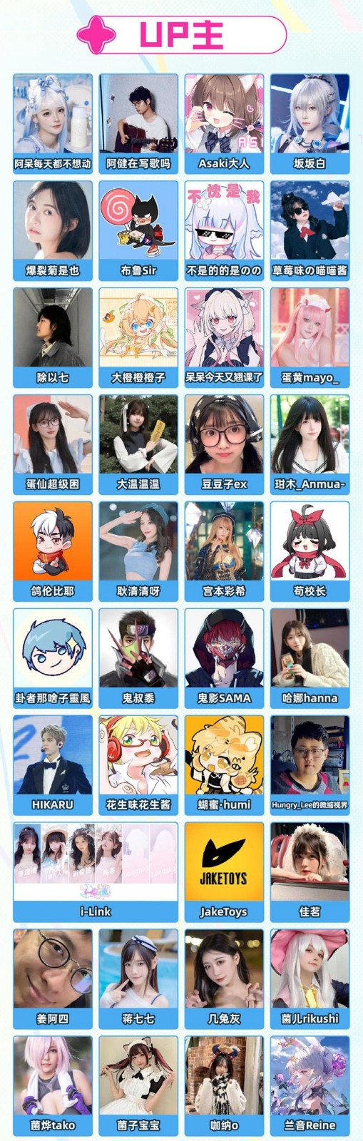 《哔哩哔哩》2025BW漫展嘉宾一览