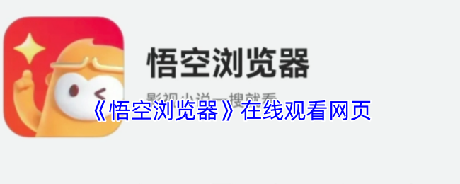 《悟空浏览器》在线观看网页