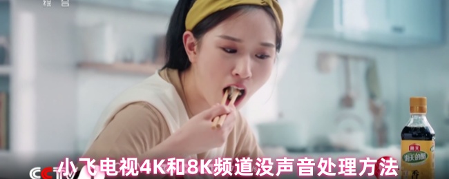 小飞电视4K和8K频道没声音处理方法