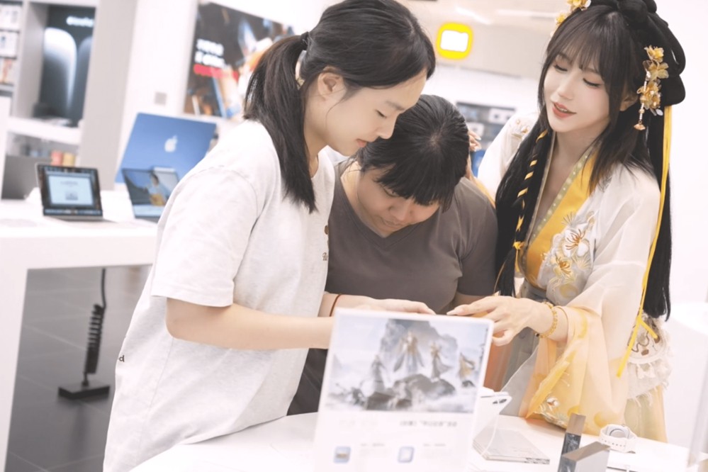 赴一场《射雕》之约！携手 Apple 授权专营店，百城千店送福利