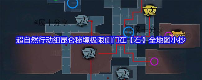 超自然行动组昆仑秘境极限侧门在【右】全地图小抄