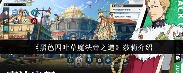 《黑色四叶草魔法帝之道》莎莉介绍