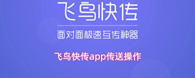 飞鸟快传app传送操作