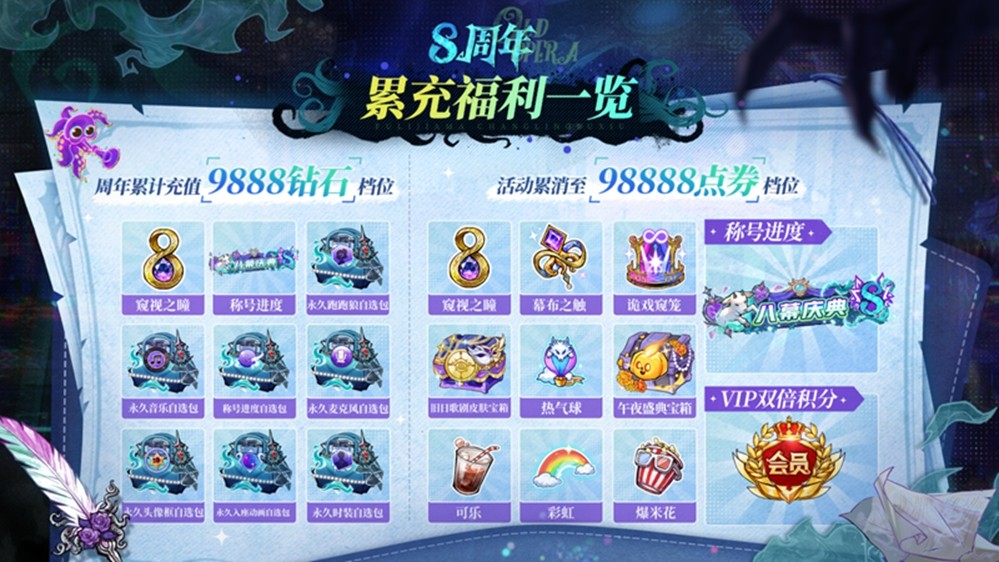 旧日歌起，初心不渝，狼人杀八周年庆典活动正式开幕