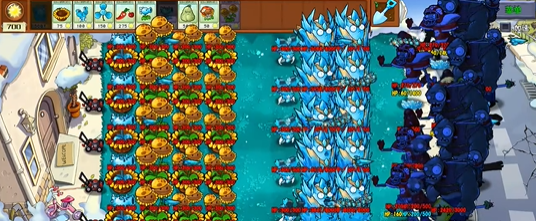 《植物大战僵尸杂交版》至尊金卡 “高冰果”高输出属性