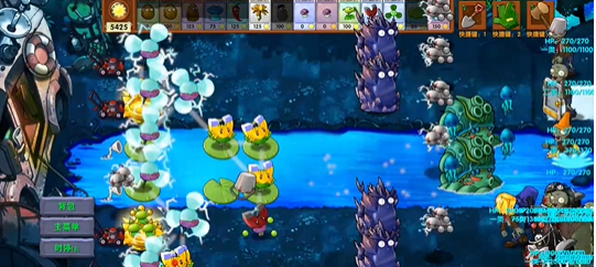 《植物大战僵尸融合版》驭空型铁豆小队属性说明