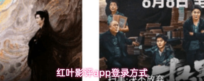 红叶影评app登录方式