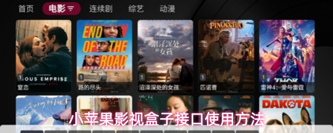 小苹果影视盒子接口使用方法