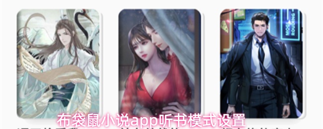 布袋鼠小说app听书模式设置