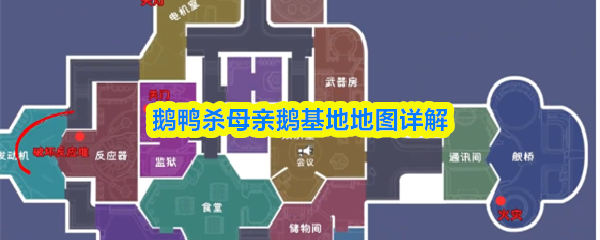 鹅鸭杀母亲鹅基地地图详解