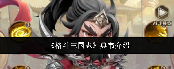 《格斗三国志》典韦介绍