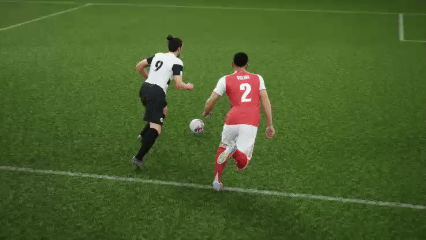 枪手磐石镇守后防，蓝黑飞翼划破长空！