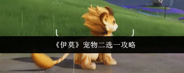 《伊莫》宠物二选一攻略