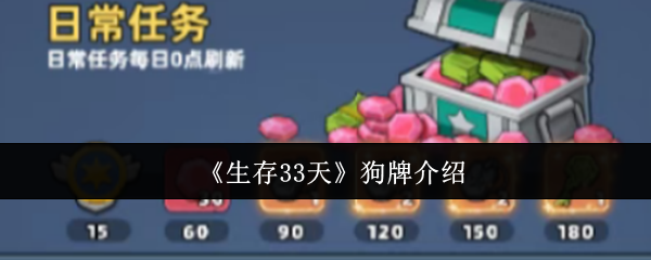 《生存33天》狗牌介绍