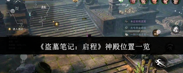 《盗墓笔记：启程》神殿位置一览