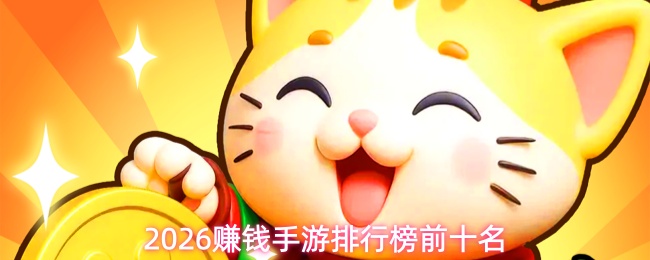 2026赚钱手游排行榜前十名