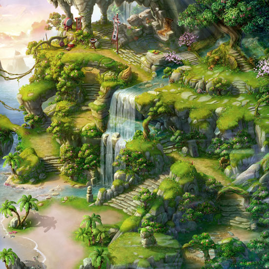 《梦幻西游手游版》世界地图一览