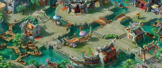 《梦幻西游手游版》世界地图一览