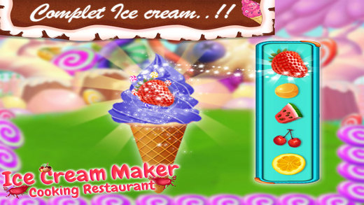 冰淇淋机烹饪餐厅手游app截图