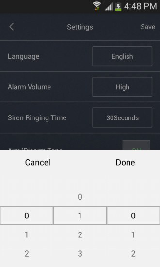 Q300报警系统手机软件app截图