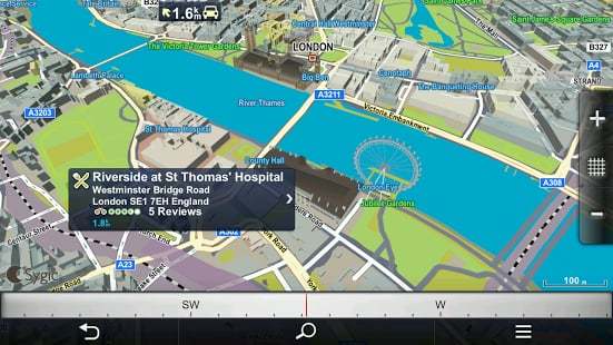 GPS导航手机软件app截图