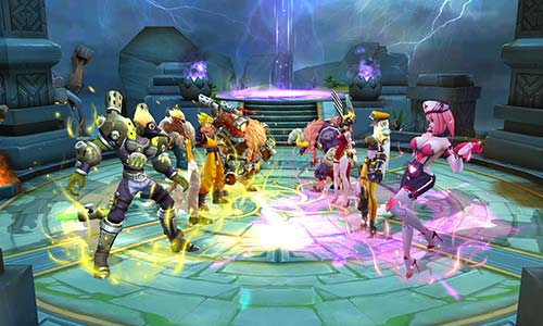 MMORPG手游《齐天战神》全自由战斗玩出自我