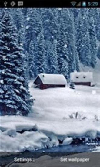冬季仙境动态壁纸手机软件app截图